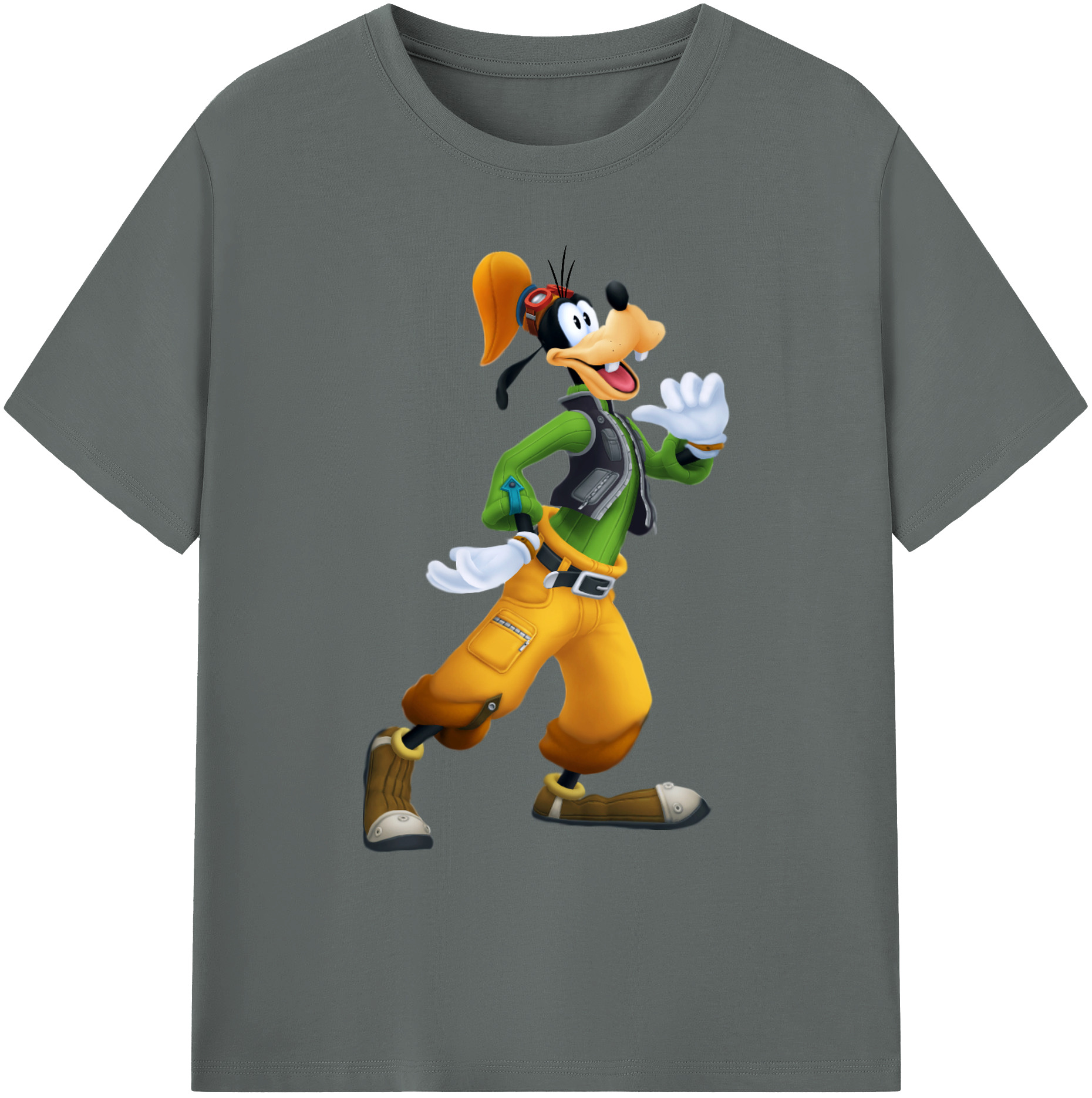 ミッキーマウス Mickey Mouse 綿100％ メンズ半袖Tシャツ｜肌触りやわらか＆通気性